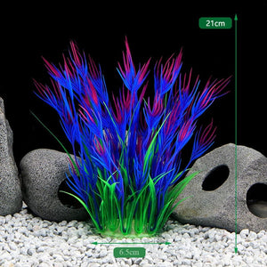 Planet Gates Artificial Aquarium Decor Plants Plastic Aquatic Plants Underwater Plants Aquarium Accessories Decoration Piante Acquario