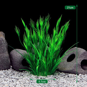 Planet Gates Artificial Aquarium Decor Plants Plastic Aquatic Plants Underwater Plants Aquarium Accessories Decoration Piante Acquario