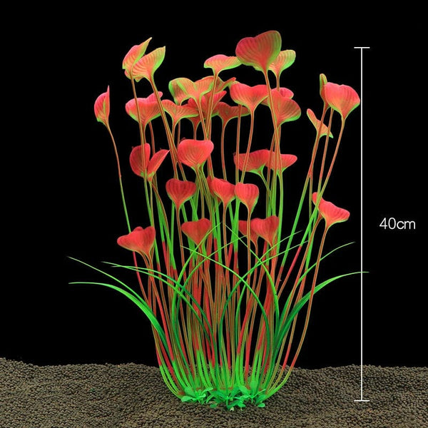 Planet Gates Artificial Aquarium Decor Plants Plastic Aquatic Plants Underwater Plants Aquarium Accessories Decoration Piante Acquario