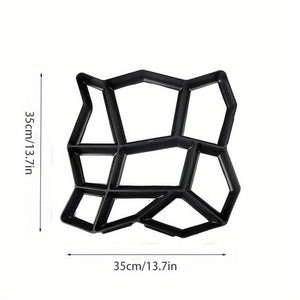 Planet Gates AS 1pc, Garden Walk Pavement Mold DIY Manually Paving Cement Brick Stone Road Concrete Molds