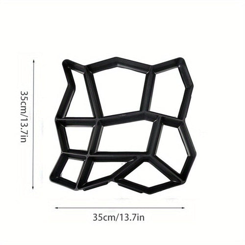 Planet Gates AS 1pc, Garden Walk Pavement Mold DIY Manually Paving Cement Brick Stone Road Concrete Molds