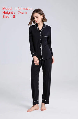 Planet Gates AS Clearance sale Discount woman Pajamas sets high quality Bamboo fiber breathable comfortable homewear