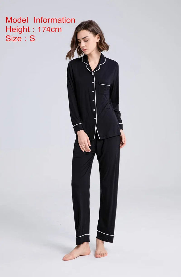 Planet Gates AS Clearance sale Discount woman Pajamas sets high quality Bamboo fiber breathable comfortable homewear