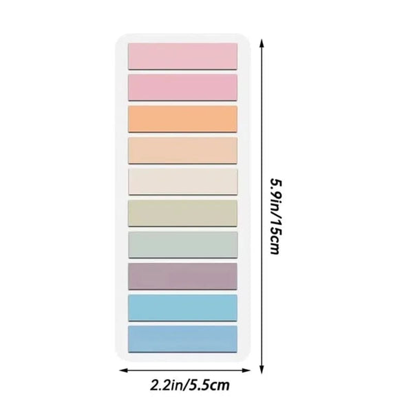 Planet Gates as photo 200 Sheets Sticky Note Transparent Sticky Note Index Tabs Arrow Flags  for Page Marker Planner Stickers Office School