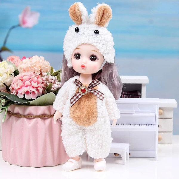 Planet Gates as pic 34 / 16-17cm Mini 16cm BJd Doll 13 Movable Joint Girl Doll 3D Big Eyes 1/12 Fashion Princess Doll DIY Dress Up Toy Doll With Clothes Gift