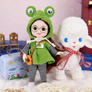 Planet Gates as pic 34 / 16-17cm Mini 16cm BJd Doll 13 Movable Joint Girl Doll 3D Big Eyes 1/12 Fashion Princess Doll DIY Dress Up Toy Doll With Clothes Gift
