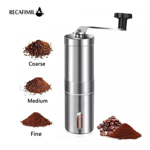 Planet Gates As Picture Manual Coffee Grinder with Conical Core Stainless Steel Portable Grinder Hand made Portable Coffee Mill Coffee Accessories