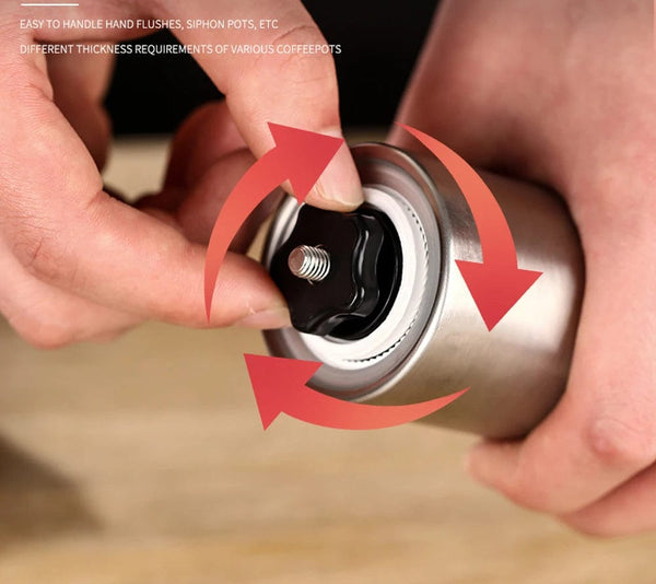 Planet Gates As Picture Manual Coffee Grinder with Conical Core Stainless Steel Portable Grinder Hand made Portable Coffee Mill Coffee Accessories