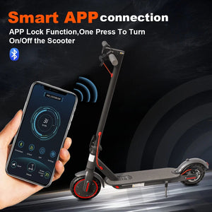 Planet Gates As show / United States AOVOPRO ES80 M365 Electric Scooter 350W 31km/h APP Smart Adult Scooter Shock Absorption Anti-skid Folding Electric Scooter