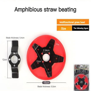 Planet Gates as show Universal Brush Cutter Blade Trimmer Head Metal Blades Trimmer Garden Grass Paddy Field Dry Land Lawn Mower Machine Tool