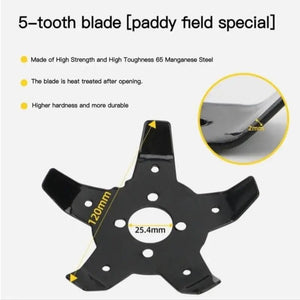 Planet Gates as show Universal Brush Cutter Blade Trimmer Head Metal Blades Trimmer Garden Grass Paddy Field Dry Land Lawn Mower Machine Tool