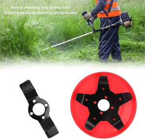 Planet Gates as show Universal Brush Cutter Blade Trimmer Head Metal Blades Trimmer Garden Grass Paddy Field Dry Land Lawn Mower Machine Tool