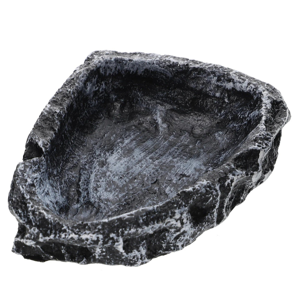 Planet Gates As Shown / 11X10X3CM Reptile Fogger Water Basin Pet Feeding Container Food Bowl Spider Terrarium Resin Tortoise Crawling Holder