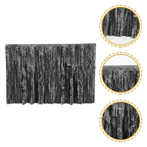 Planet Gates As Shown / 45x30cm Background Rock Slab 3d Aquarium Snake Habitat Decoration Terrarium Glass Containers Fish Tank Decorative Pu Boards