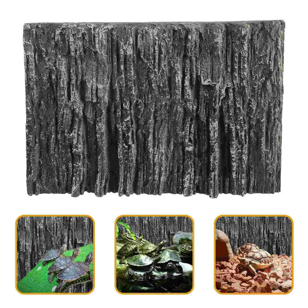Planet Gates As Shown / 45x30cm Background Rock Slab 3d Aquarium Snake Habitat Decoration Terrarium Glass Containers Fish Tank Decorative Pu Boards