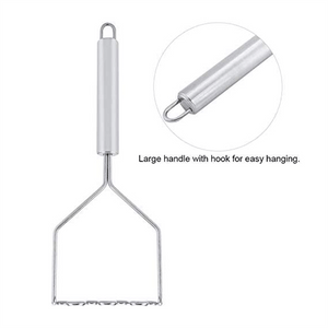 Planet Gates As Shown Stainless Steel Potato Masher, Wave Potato Masher, Kitchen Gadgets