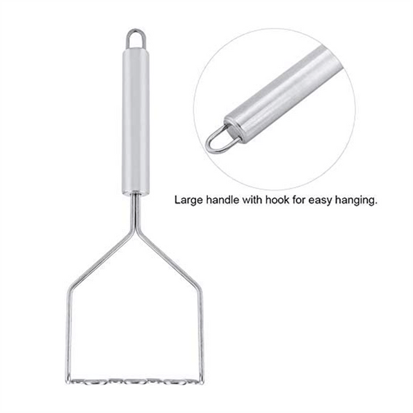 Planet Gates As Shown Stainless Steel Potato Masher, Wave Potato Masher, Kitchen Gadgets