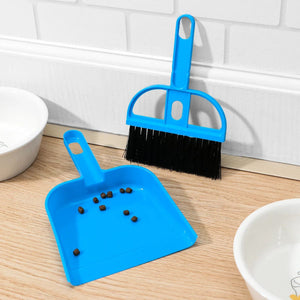 Planet Gates As Shown / XXL POPETPOP Mini Dustpan and Brush Set Small Cage Cleaner for Guinea Pigs Cats Hedgehogs Hamsters Chinchillas Rabbits Reptiles