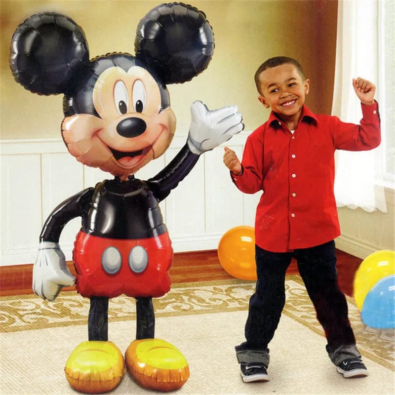 Planet Gates as the picture 55 / as the picture Giant Mickey Minnie Mouse Balloons Disney Cartoon Foil Balloon Baby Shower Birthday Party Decorations Kids Classic Toys Air Gift