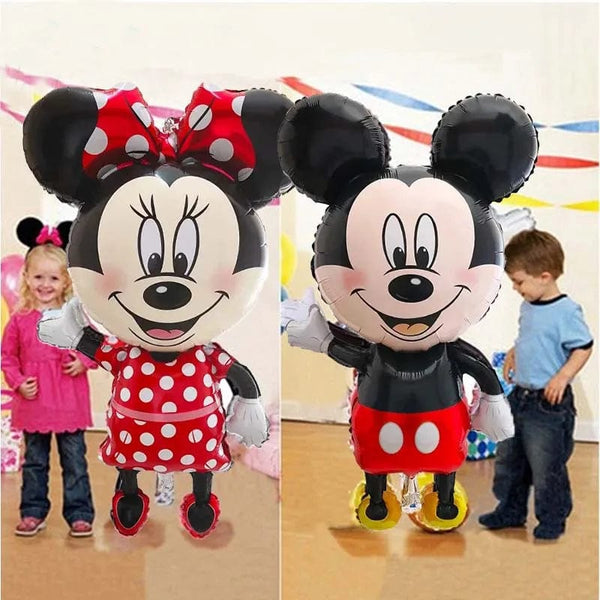Planet Gates as the picture 55 / as the picture Giant Mickey Minnie Mouse Balloons Disney Cartoon Foil Balloon Baby Shower Birthday Party Decorations Kids Classic Toys Air Gift