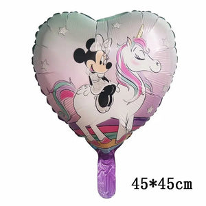 Planet Gates as the picture 55 / as the picture Giant Mickey Minnie Mouse Balloons Disney Cartoon Foil Balloon Baby Shower Birthday Party Decorations Kids Classic Toys Air Gift