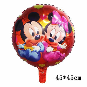 Planet Gates as the picture 55 / as the picture Giant Mickey Minnie Mouse Balloons Disney Cartoon Foil Balloon Baby Shower Birthday Party Decorations Kids Classic Toys Air Gift