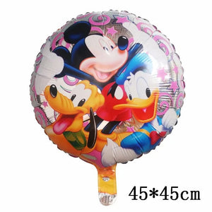 Planet Gates as the picture 55 / as the picture Giant Mickey Minnie Mouse Balloons Disney Cartoon Foil Balloon Baby Shower Birthday Party Decorations Kids Classic Toys Air Gift