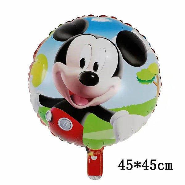 Planet Gates as the picture 55 / as the picture Giant Mickey Minnie Mouse Balloons Disney Cartoon Foil Balloon Baby Shower Birthday Party Decorations Kids Classic Toys Air Gift