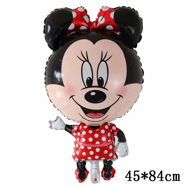 Planet Gates as the picture 55 / as the picture Giant Mickey Minnie Mouse Balloons Disney Cartoon Foil Balloon Baby Shower Birthday Party Decorations Kids Classic Toys Air Gift