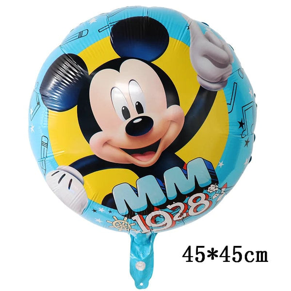 Planet Gates as the picture 55 / as the picture Giant Mickey Minnie Mouse Balloons Disney Cartoon Foil Balloon Baby Shower Birthday Party Decorations Kids Classic Toys Air Gift