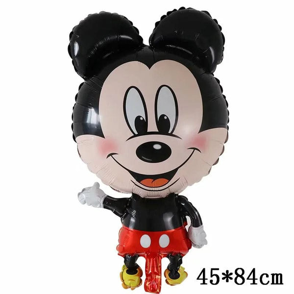 Planet Gates as the picture 55 / as the picture Giant Mickey Minnie Mouse Balloons Disney Cartoon Foil Balloon Baby Shower Birthday Party Decorations Kids Classic Toys Air Gift