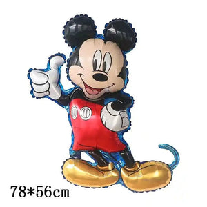 Planet Gates as the picture 55 / as the picture Giant Mickey Minnie Mouse Balloons Disney Cartoon Foil Balloon Baby Shower Birthday Party Decorations Kids Classic Toys Air Gift