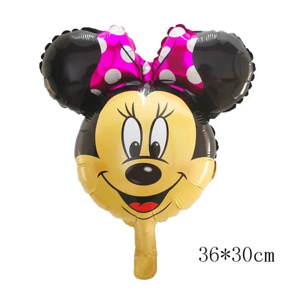 Planet Gates as the picture 55 / as the picture Giant Mickey Minnie Mouse Balloons Disney Cartoon Foil Balloon Baby Shower Birthday Party Decorations Kids Classic Toys Air Gift