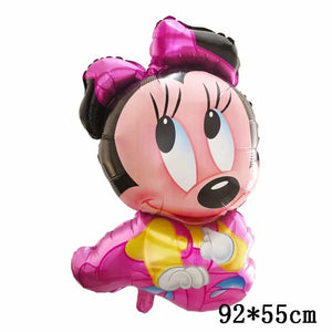 Planet Gates as the picture 55 / as the picture Giant Mickey Minnie Mouse Balloons Disney Cartoon Foil Balloon Baby Shower Birthday Party Decorations Kids Classic Toys Air Gift
