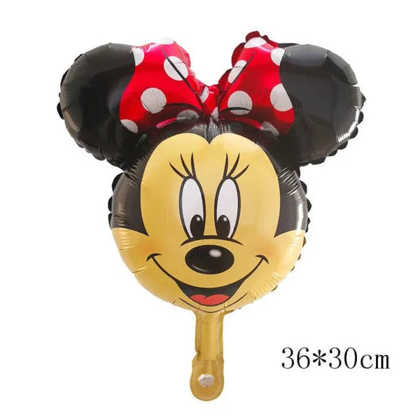 Planet Gates as the picture 55 / as the picture Giant Mickey Minnie Mouse Balloons Disney Cartoon Foil Balloon Baby Shower Birthday Party Decorations Kids Classic Toys Air Gift
