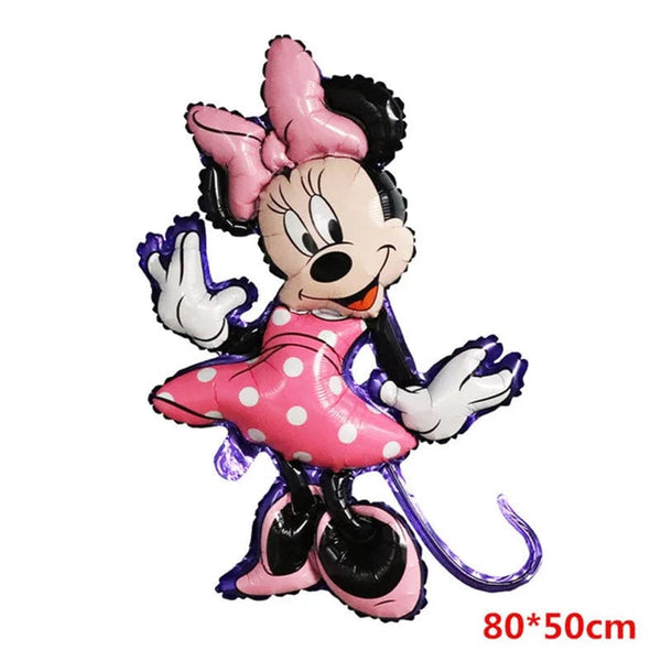 Planet Gates as the picture 55 / as the picture Giant Mickey Minnie Mouse Balloons Disney Cartoon Foil Balloon Baby Shower Birthday Party Decorations Kids Classic Toys Air Gift