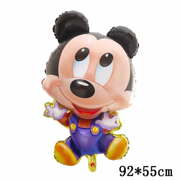 Planet Gates as the picture 55 / as the picture Giant Mickey Minnie Mouse Balloons Disney Cartoon Foil Balloon Baby Shower Birthday Party Decorations Kids Classic Toys Air Gift
