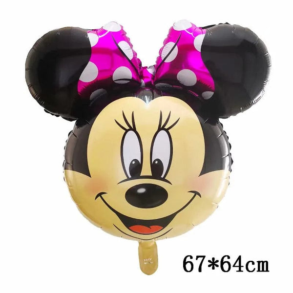 Planet Gates as the picture 55 / as the picture Giant Mickey Minnie Mouse Balloons Disney Cartoon Foil Balloon Baby Shower Birthday Party Decorations Kids Classic Toys Air Gift