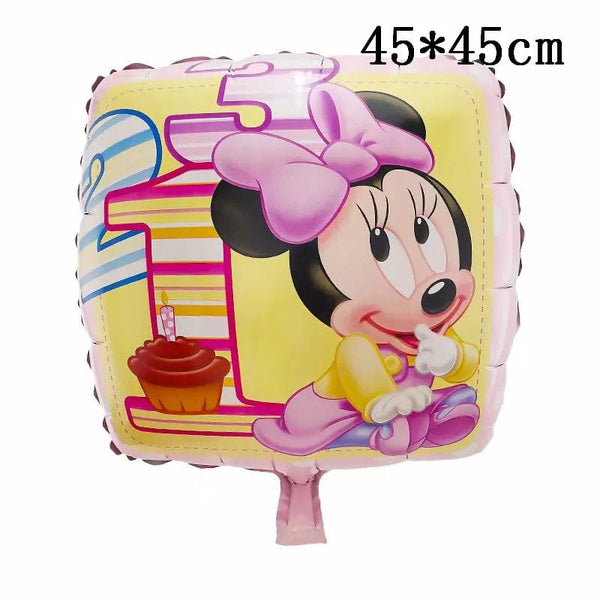 Planet Gates as the picture 55 / as the picture Giant Mickey Minnie Mouse Balloons Disney Cartoon Foil Balloon Baby Shower Birthday Party Decorations Kids Classic Toys Air Gift