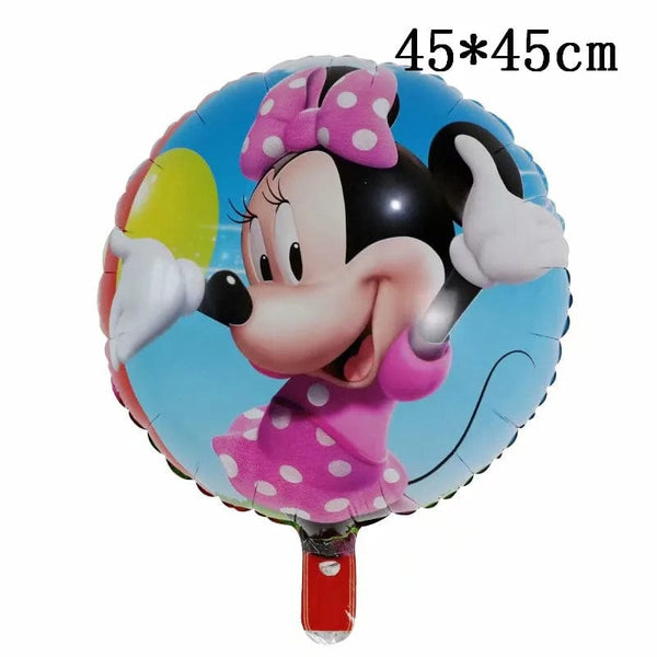 Planet Gates as the picture 55 / as the picture Giant Mickey Minnie Mouse Balloons Disney Cartoon Foil Balloon Baby Shower Birthday Party Decorations Kids Classic Toys Air Gift