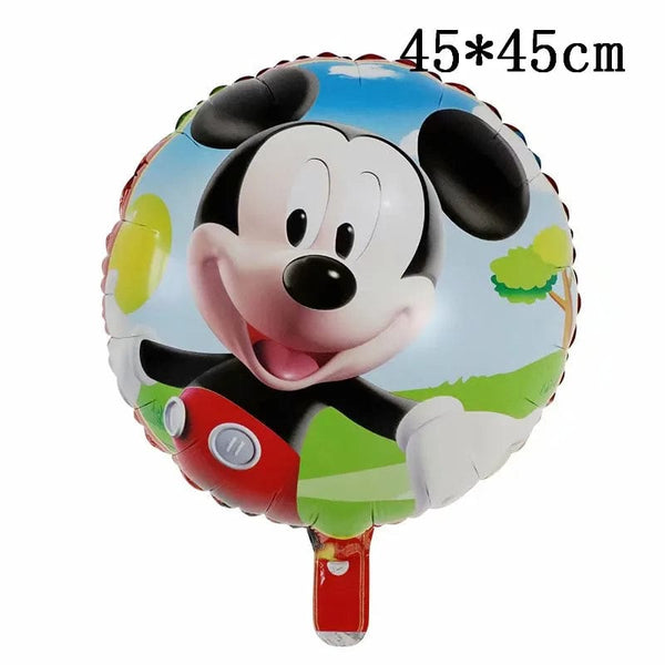 Planet Gates as the picture 55 / as the picture Giant Mickey Minnie Mouse Balloons Disney Cartoon Foil Balloon Baby Shower Birthday Party Decorations Kids Classic Toys Air Gift