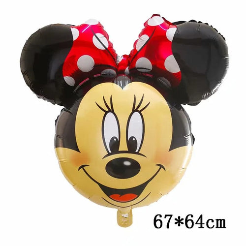 Planet Gates as the picture 55 / as the picture Giant Mickey Minnie Mouse Balloons Disney Cartoon Foil Balloon Baby Shower Birthday Party Decorations Kids Classic Toys Air Gift