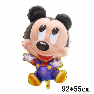 Planet Gates as the picture 55 / as the picture Giant Mickey Minnie Mouse Balloons Disney Cartoon Foil Balloon Baby Shower Birthday Party Decorations Kids Classic Toys Air Gift