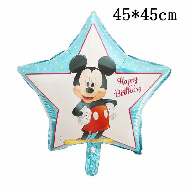 Planet Gates as the picture 55 / as the picture Giant Mickey Minnie Mouse Balloons Disney Cartoon Foil Balloon Baby Shower Birthday Party Decorations Kids Classic Toys Air Gift
