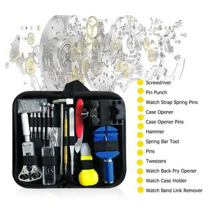 Planet Gates as the picture show 147 Pcs Watch Clock Watch Link Pin Dissolving Opener Housing Repair Tool Kit Set Opener Link Spring Bar Remover Horlogemaker Ger