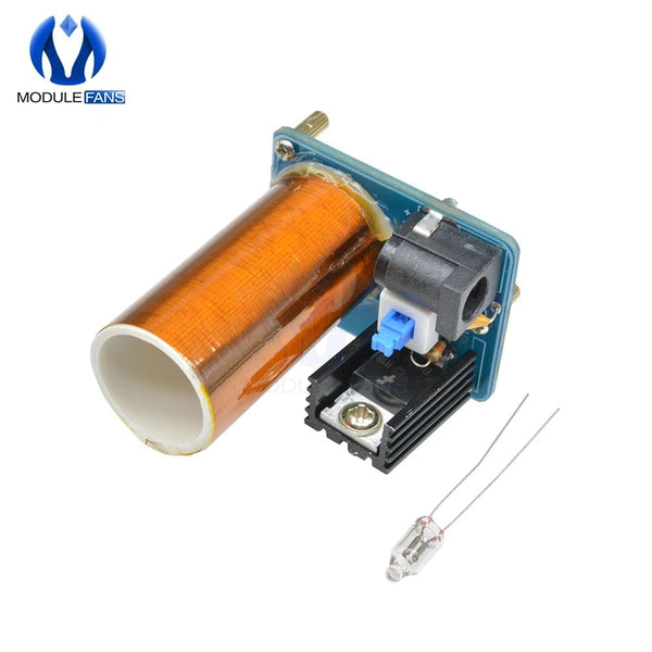 Planet Gates Assembled / Russian Federation BD243 Mini Tesla Coil Kit Magic Props DIY Parts Empty Lights Technology Diy Electronics BD243C DIY Mini Tesla Coil Module