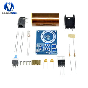 Planet Gates Assembled / Russian Federation BD243 Mini Tesla Coil Kit Magic Props DIY Parts Empty Lights Technology Diy Electronics BD243C DIY Mini Tesla Coil Module