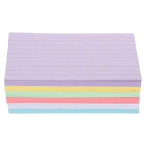 Planet Gates Assorted Color 300 Sheets Index Cards Flash Cards Colored Note Cards Portable Writing Words Cards Office Supplies