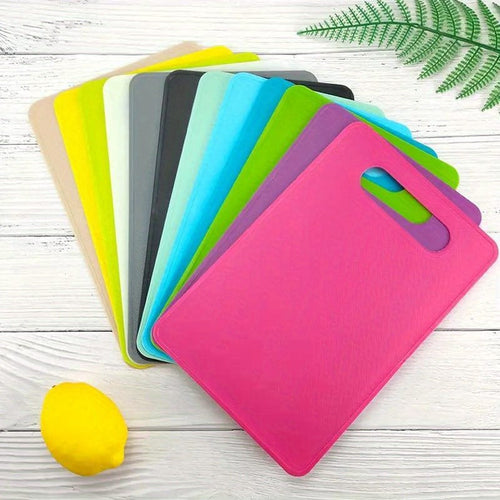 Planet Gates Assorted Varieties 1pc Plastic Cutting Board, Color Fruit And Vegetable Cutting Board, Kitchen Gadgets 28.96cm/18.8cm