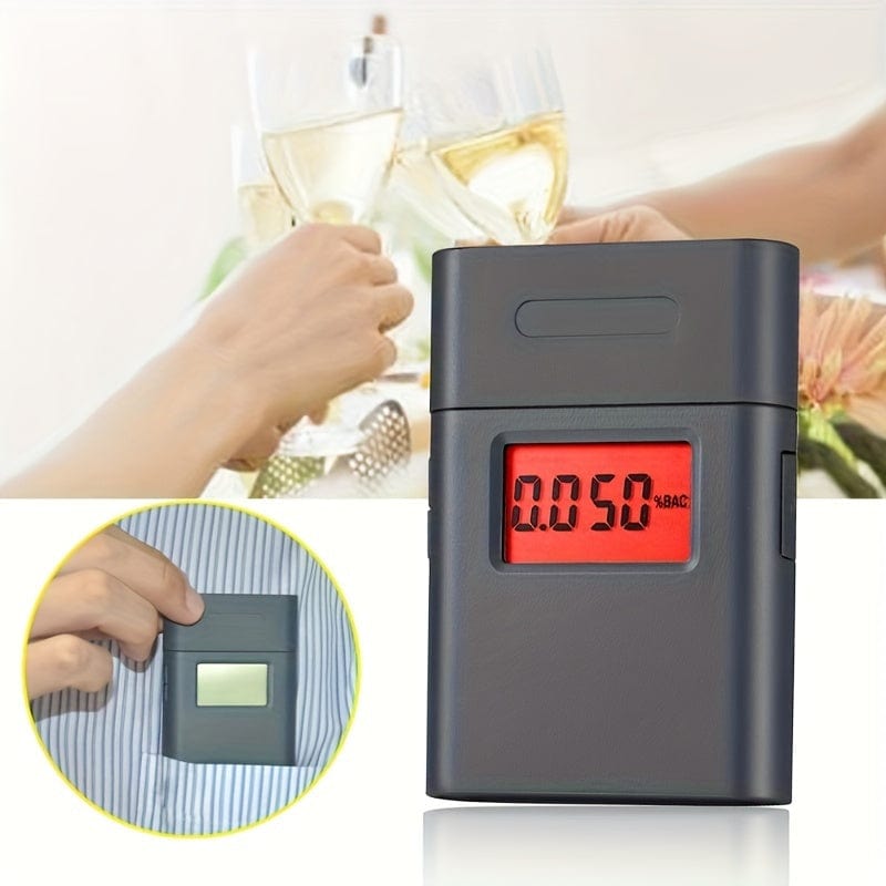 Planet Gates AT-838 / 1pc 1pc Professional Alcohol Tester Without Battery, Digital Alcohol Tester, Breath Analyzer Alcohol Test, LCD Detector